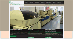 Desktop Screenshot of greenlight-mfg.com